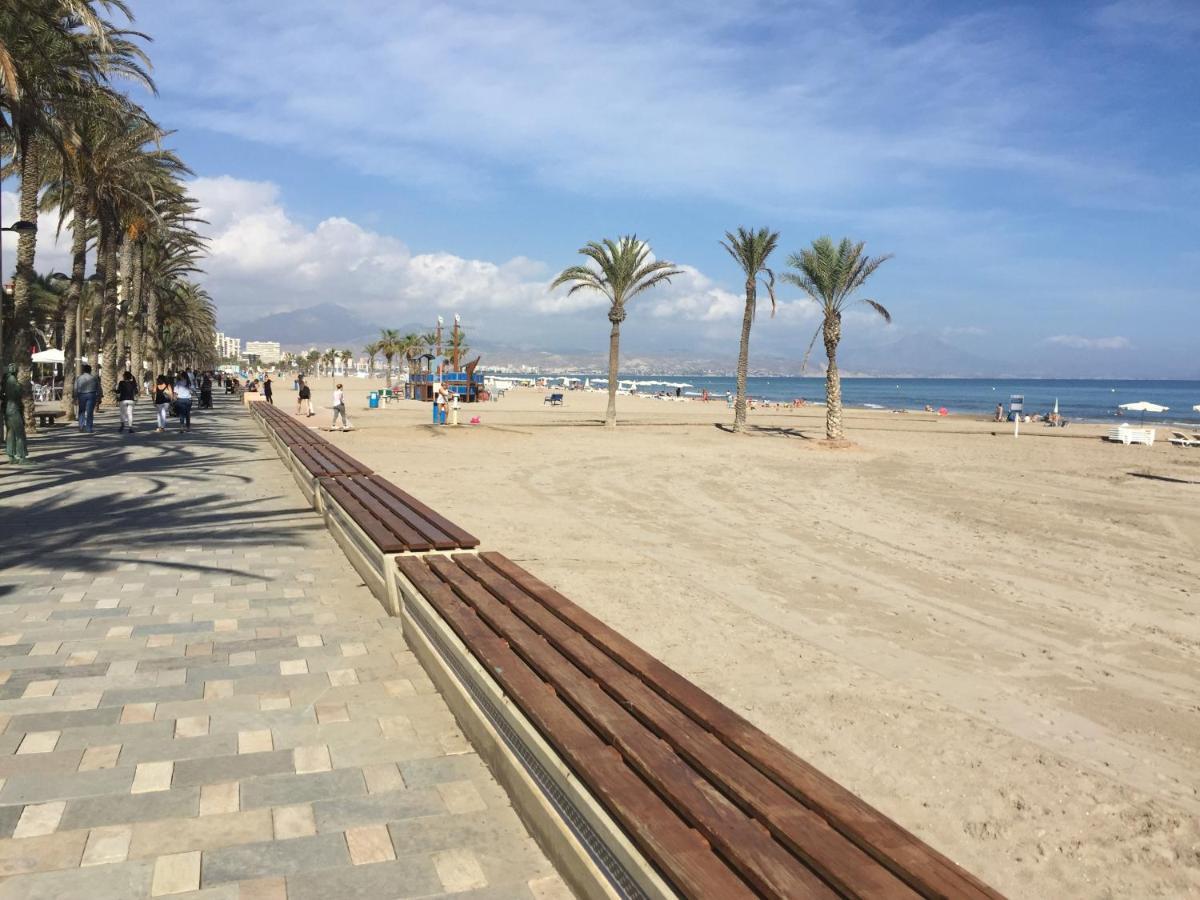 Precious Apartment In Alicante, Playa San Juan Exteriör bild